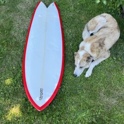 5’8 Fish Surfboard