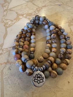 New 8mm - 108 Natural Opal Beads Wrap Around Bracelet hello how are you? Thank you thank you so much.