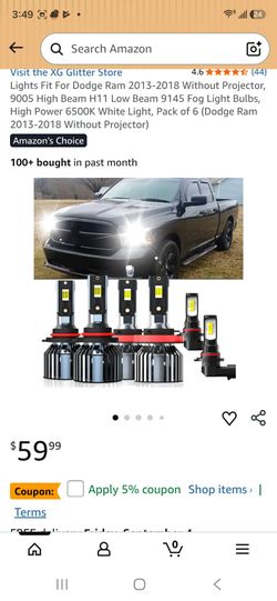 Led headlights for dodge ram 1500