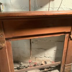 Old  Fireplace Mantle