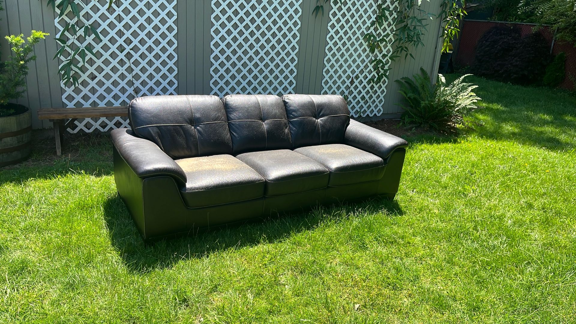 Leather Couch