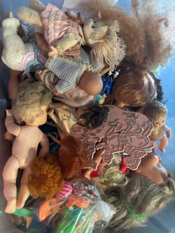 Vintage 70s doll lot