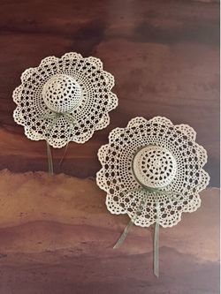 Crochet decorative hats