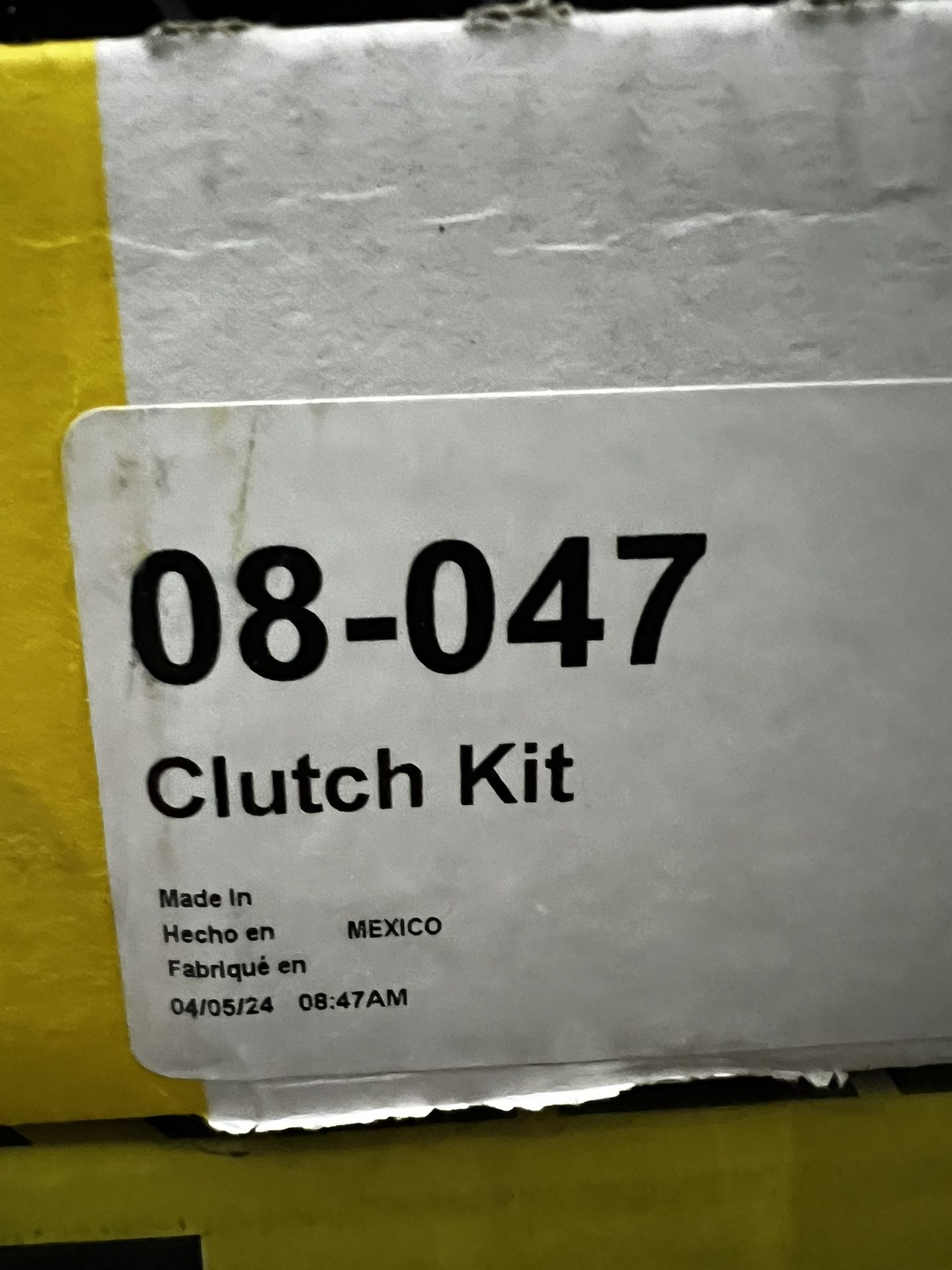 Acura/Honda Clutch