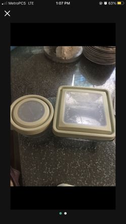 Princess House 2 Recipientes 