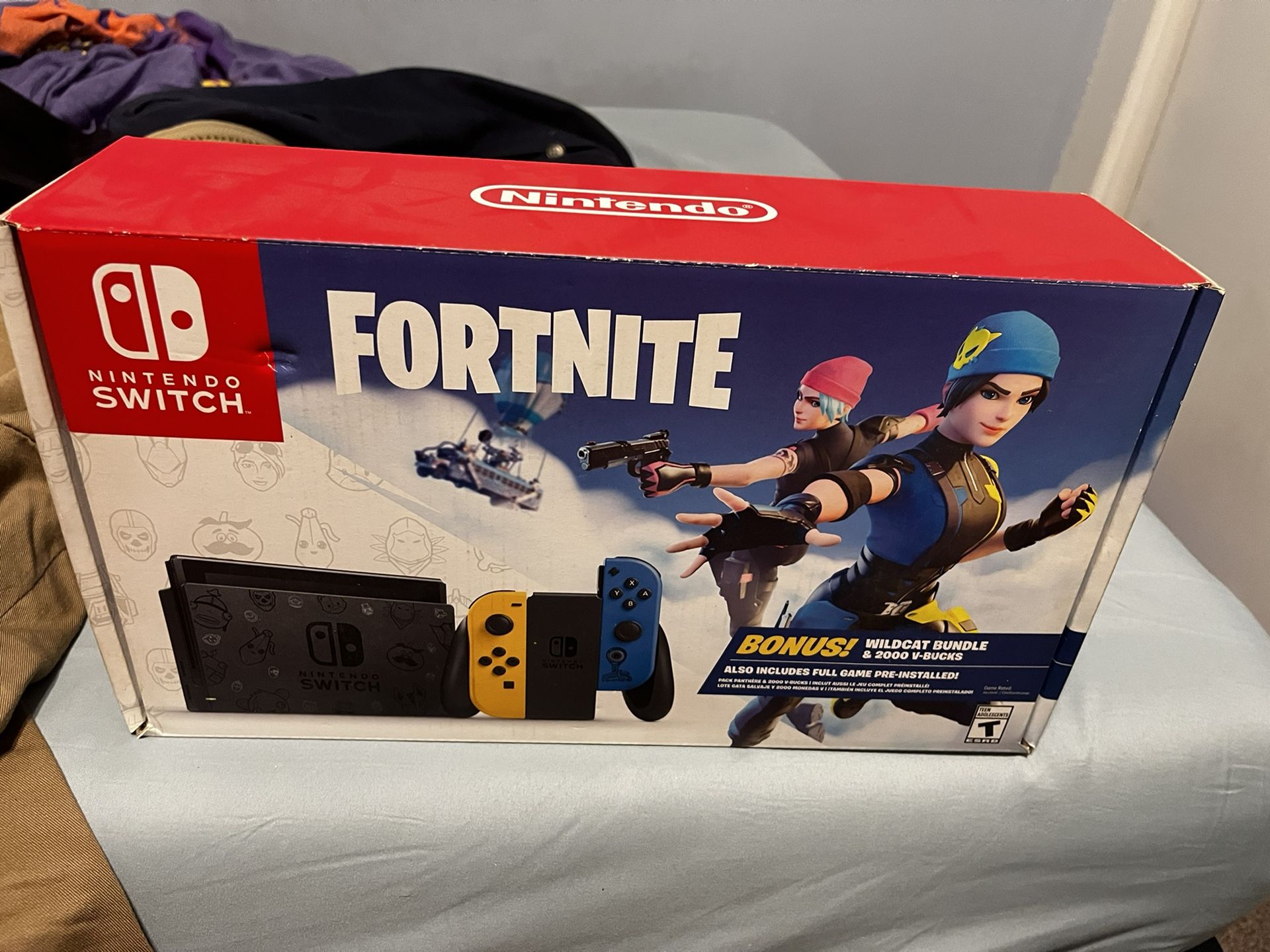 Nintendo Switch Fortnite Wildcat