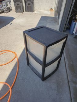 Large 2 Drawer Plastic System