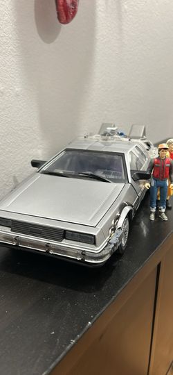 Back To The Future Delorean With Marty And Doc