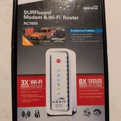 Motorola Surfboard Modem & WiFi Router 
