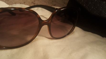 Authentic brown Gucci womans sunglasses