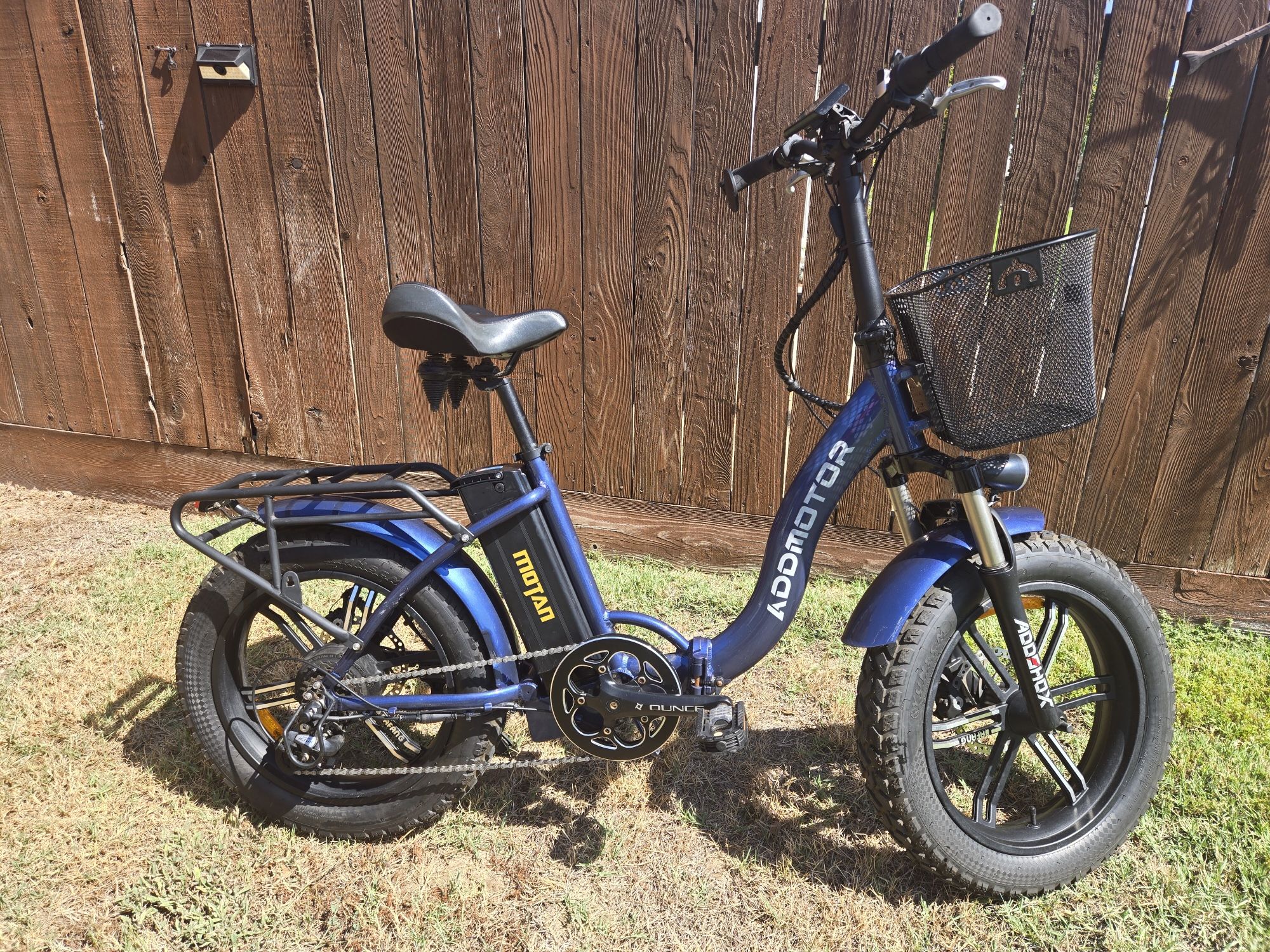 20” Folding Fat Tire E-bike