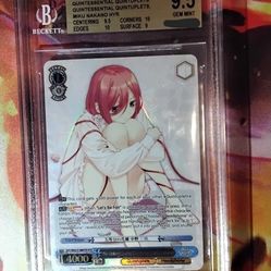 Weiss Schwarz Miku Hyr English BGS 9.5