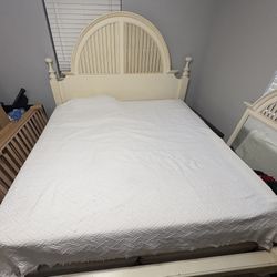 King Bed Frame and Bed
