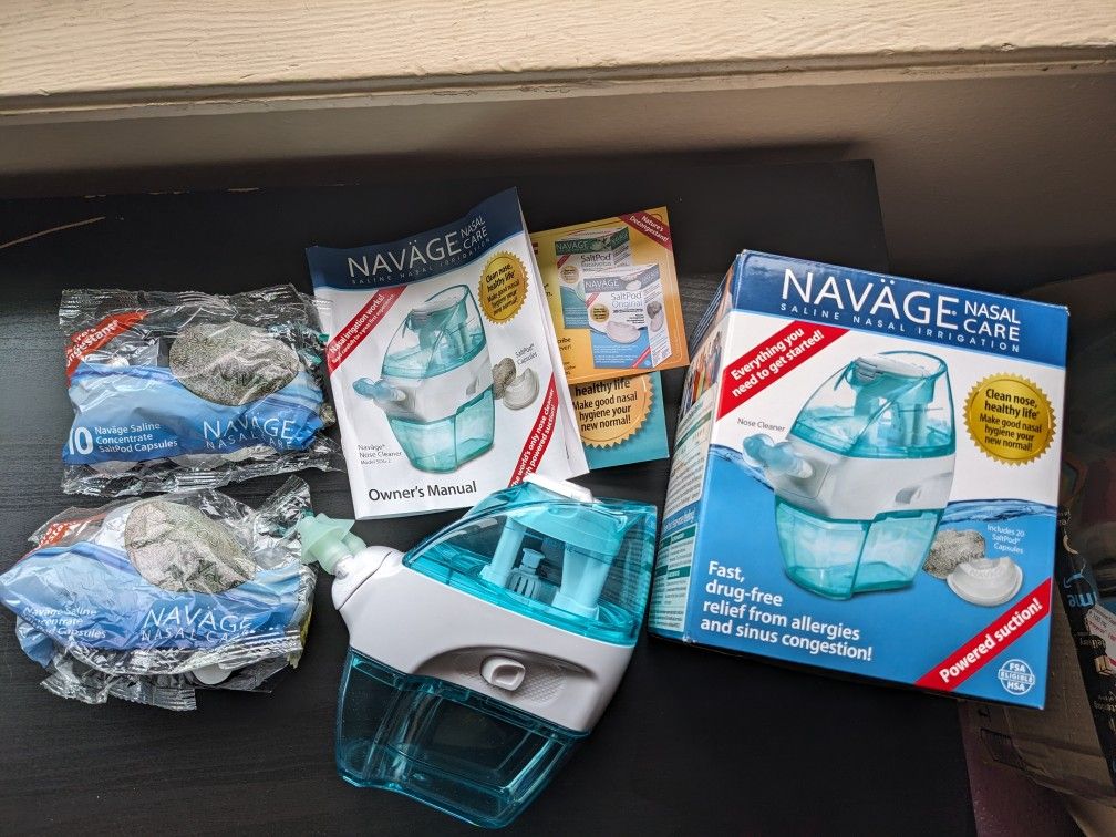 Navage Nasal Care- Saline Nasal Irrigation