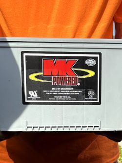 M K Powered Gel Battery New **
