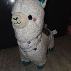 plush llama stuffed animal toy. 