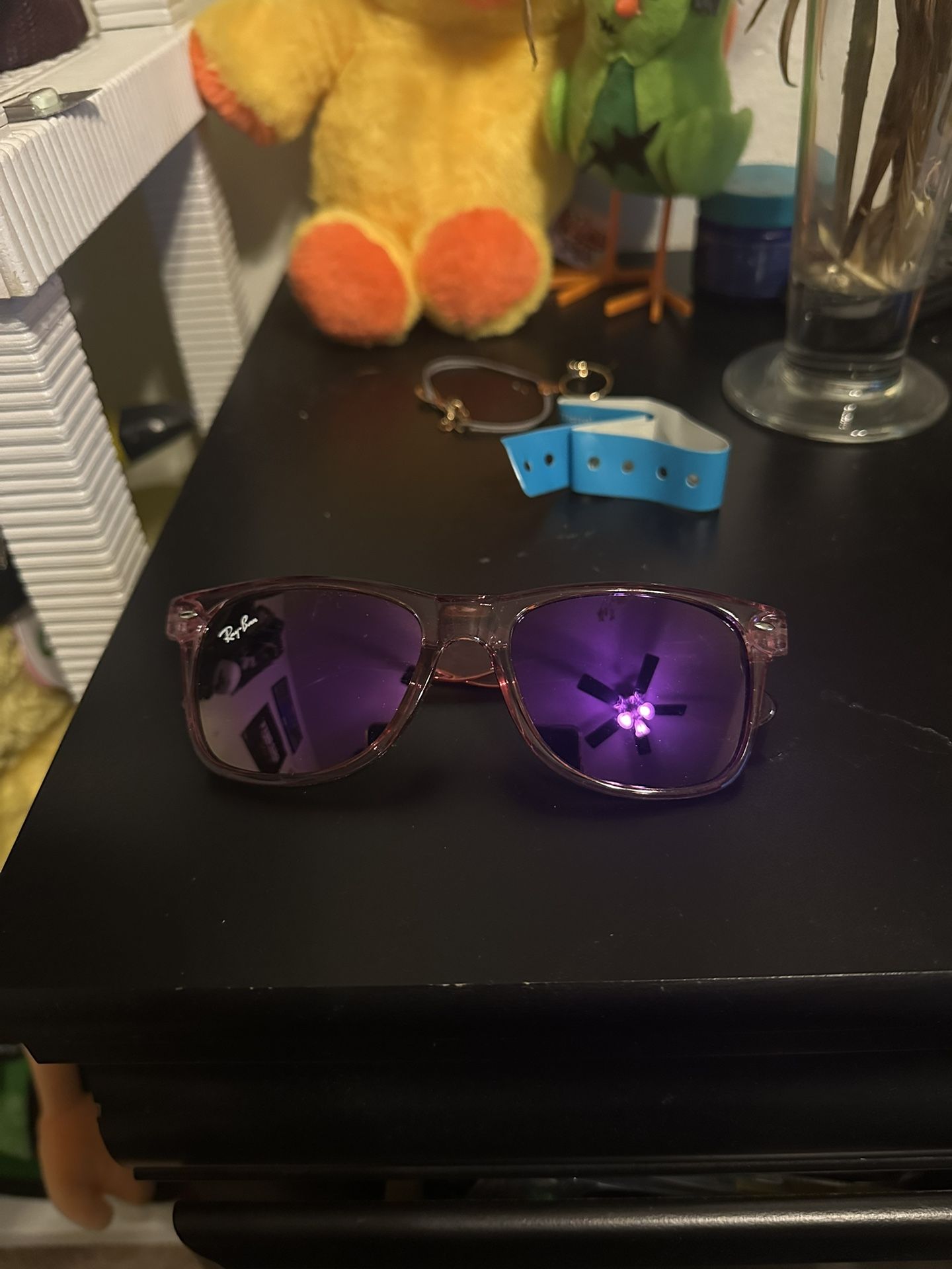 Purple Ray Ban Sunglasses