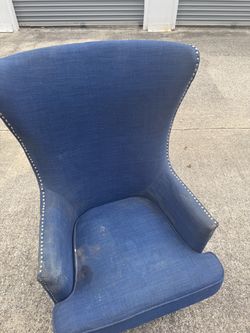 Big Blue Chair