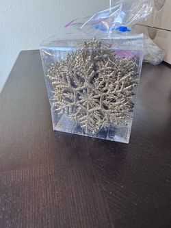 Gold Snowflake Ornament