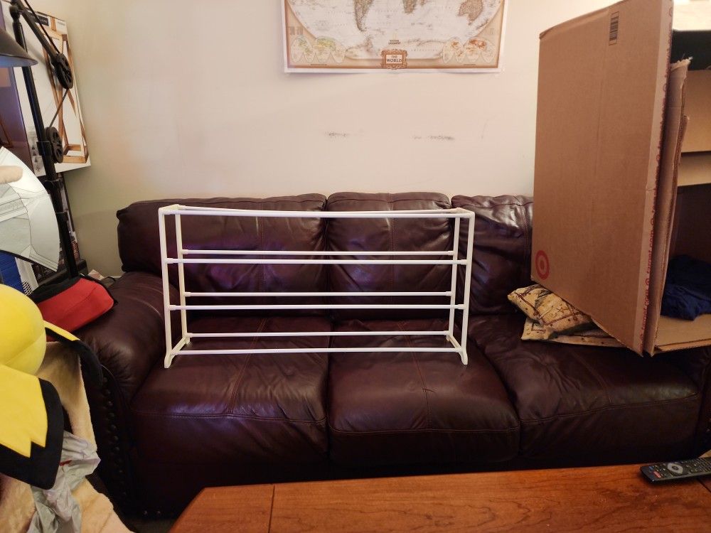 White Shoe Rack