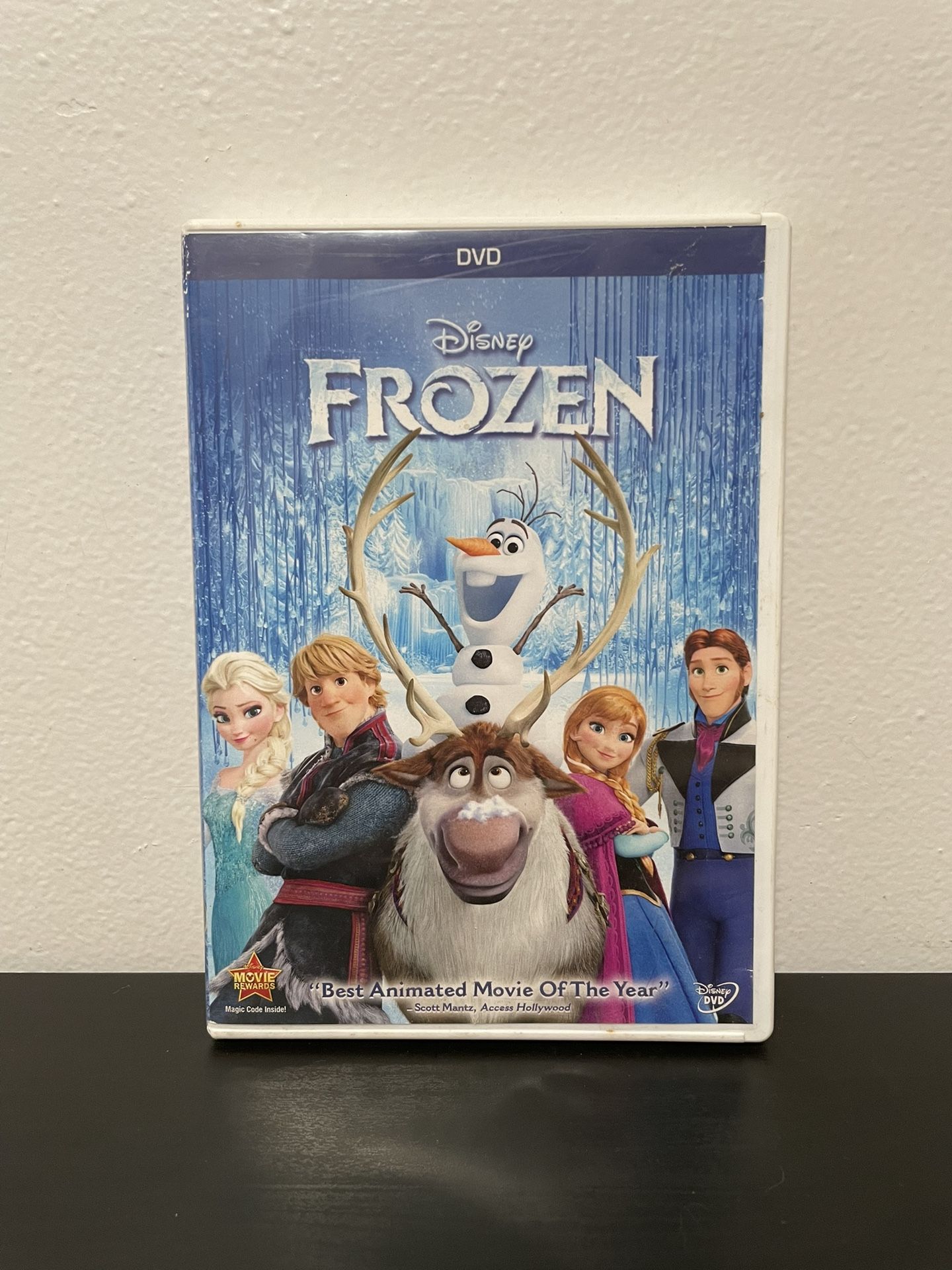 Frozen DVD Movie Disney Animated CIB Kristen Bell Princess Kids 2014