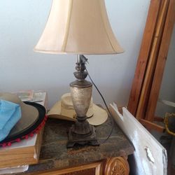 Lamp With Shad Have Another Too With No Shade
