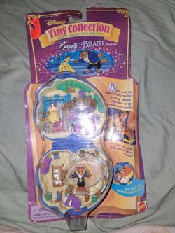 Disney 1995 beauty and the beast poly pocket