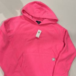Pink Fleece Gap Hoodie Size XS Women NWT