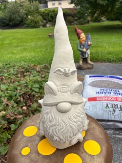 Halloween Concrete Gnome