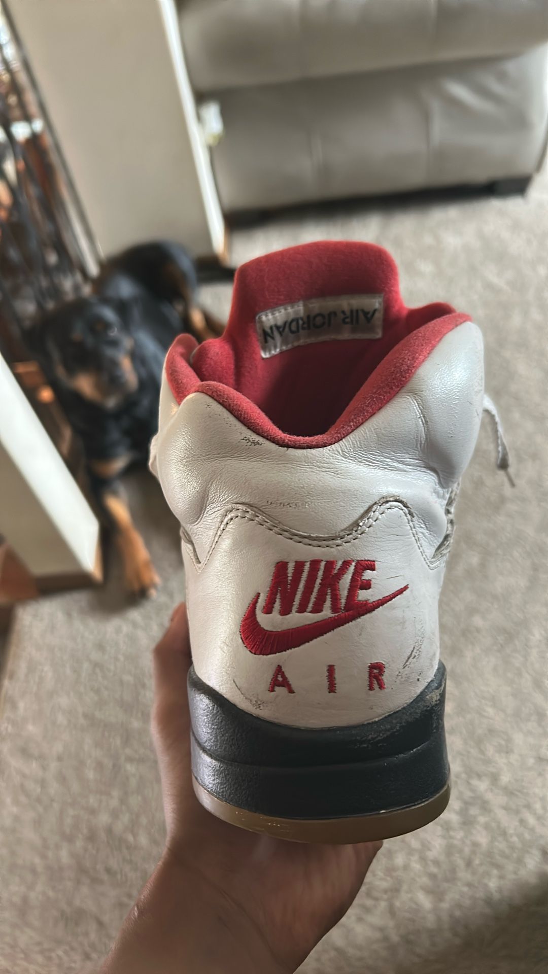 Jordan 5 Fire Red