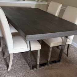 Dinning Table And Chairs