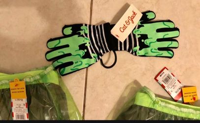 Slime skirt and Gloves - Brand New L or M