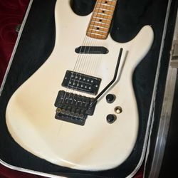 1980s? Kramer Vintage Floyd Rose Electric Guitar With Case