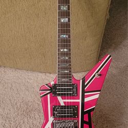 Firefly FFVX Dimebag EVH Striped Guitar