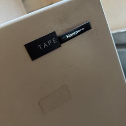 Kenmore Tape Vintage Mini Fridge