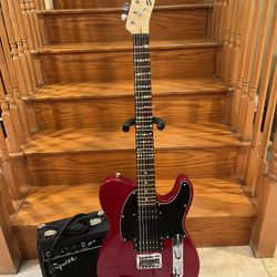 Squier Affinity Telecaster (Brand New) W/ Fender Squier SP10 Guitar Amp