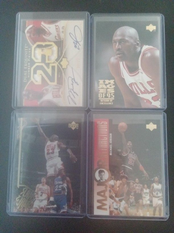 7 card Michael Jordan Lot.