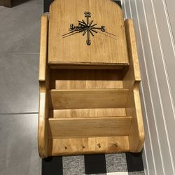 Hidden/ Secret Compartment Gun Clock 