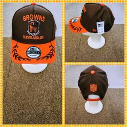 CLEVELAND BROWNS NFL FOOTBALL 🏈 SNAPBACK HAT. 