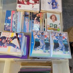 Baseball And Football Cards