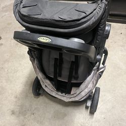 Fold out stroller