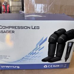 Heated Air Compression Leg & Foot Massager