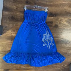 Christina Love brand Dress -  Blue - Size Small - NWT 