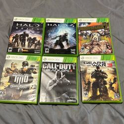 Xbox360 Games Lot All Working Perfect 