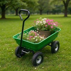 Garden Utility Dump Cart NEW