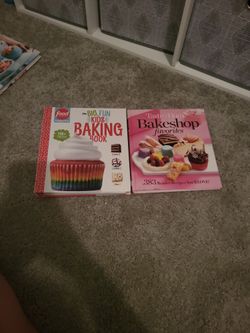 Two Kids Baking Books