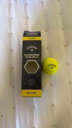 Callaway Chrome Tour X golf balls