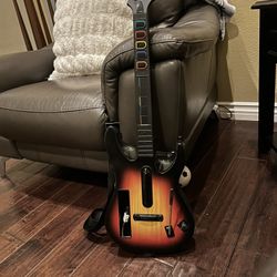 Wii Guitar For Guitar Hero 
