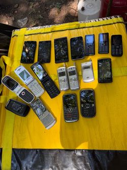 Vintage cell phones