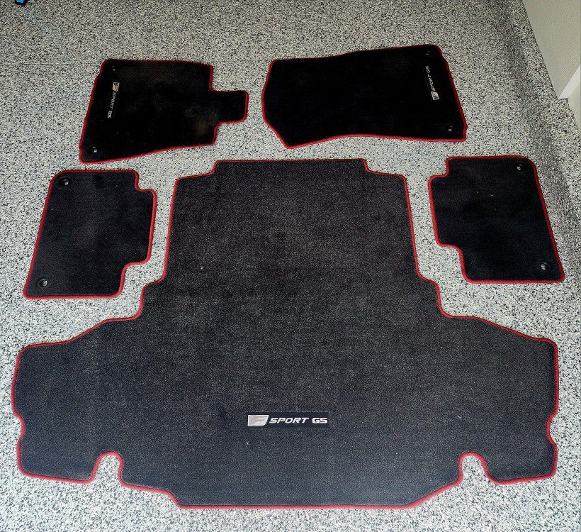 Lexus GS350 Crafted Line Floormats -RARE - DISCONTINUED 